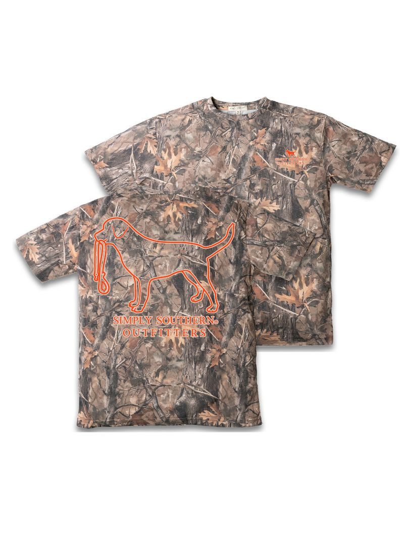 Simply Southern Dog Logo Camo Unisex T-Shirt