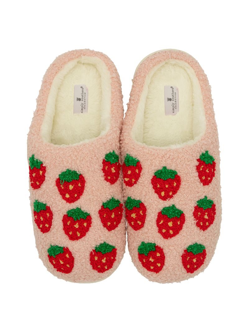 Simply Southern Preppy 0225 Pattern Super Soft Slippers - SimplyCuteTees