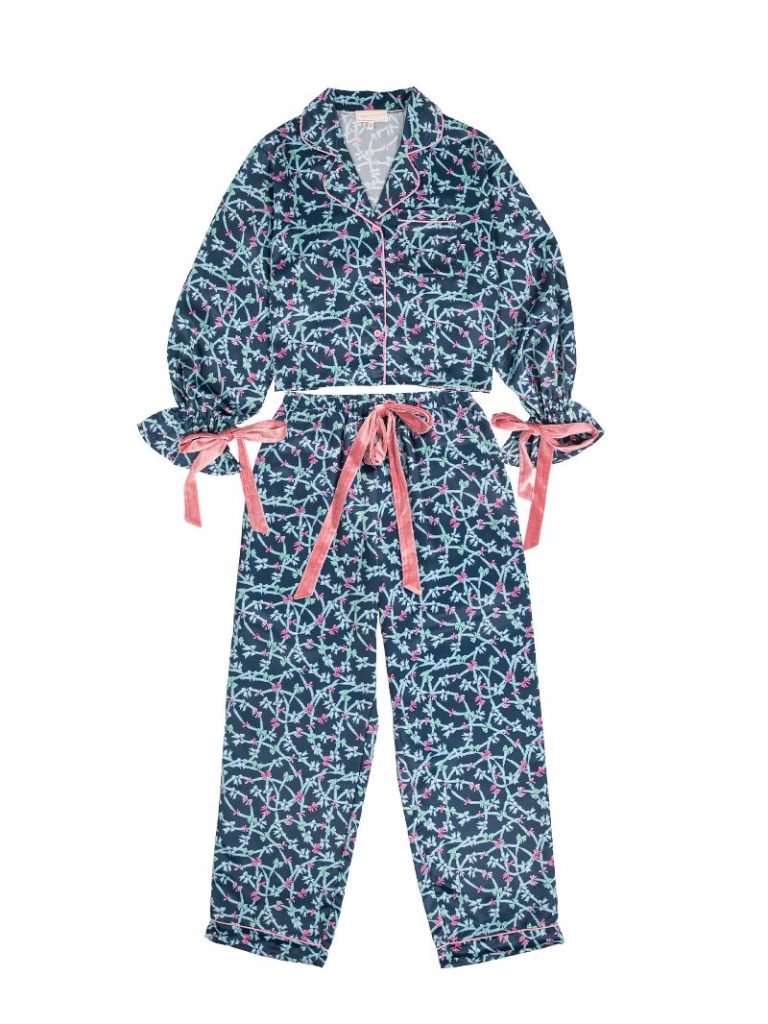 Simply Southern Ribbon PJ Pants &amp; Long Sleeve T-Shirt Set