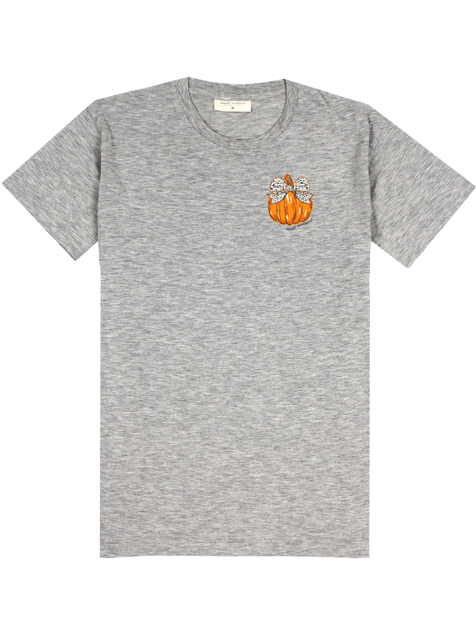 Simply Southern Bow Pumpkin Fall T-Shirt - SimplyCuteTees