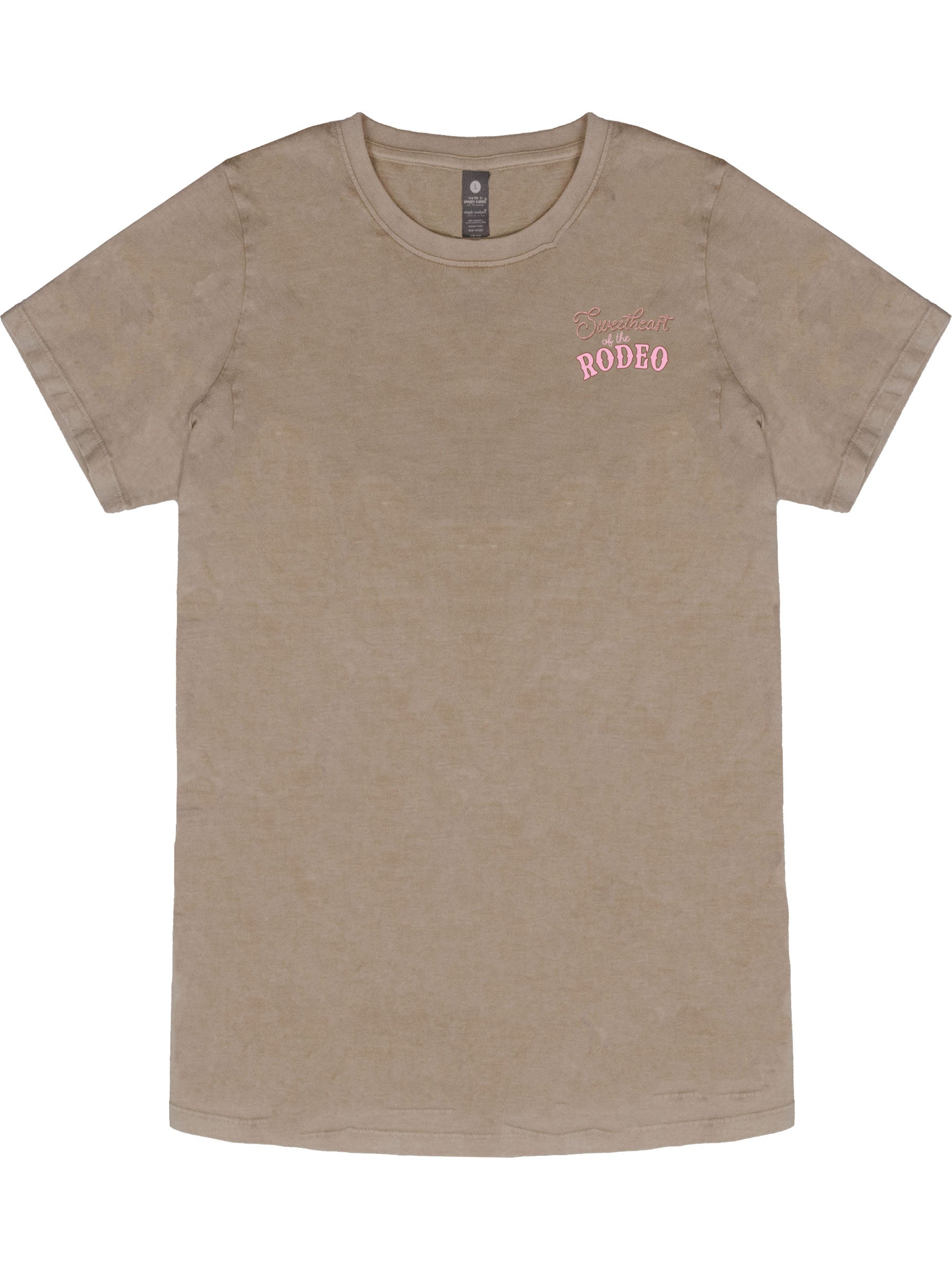 Simply Southern Rodeo Horse Washed Umber T-Shirt - SimplyCuteTees