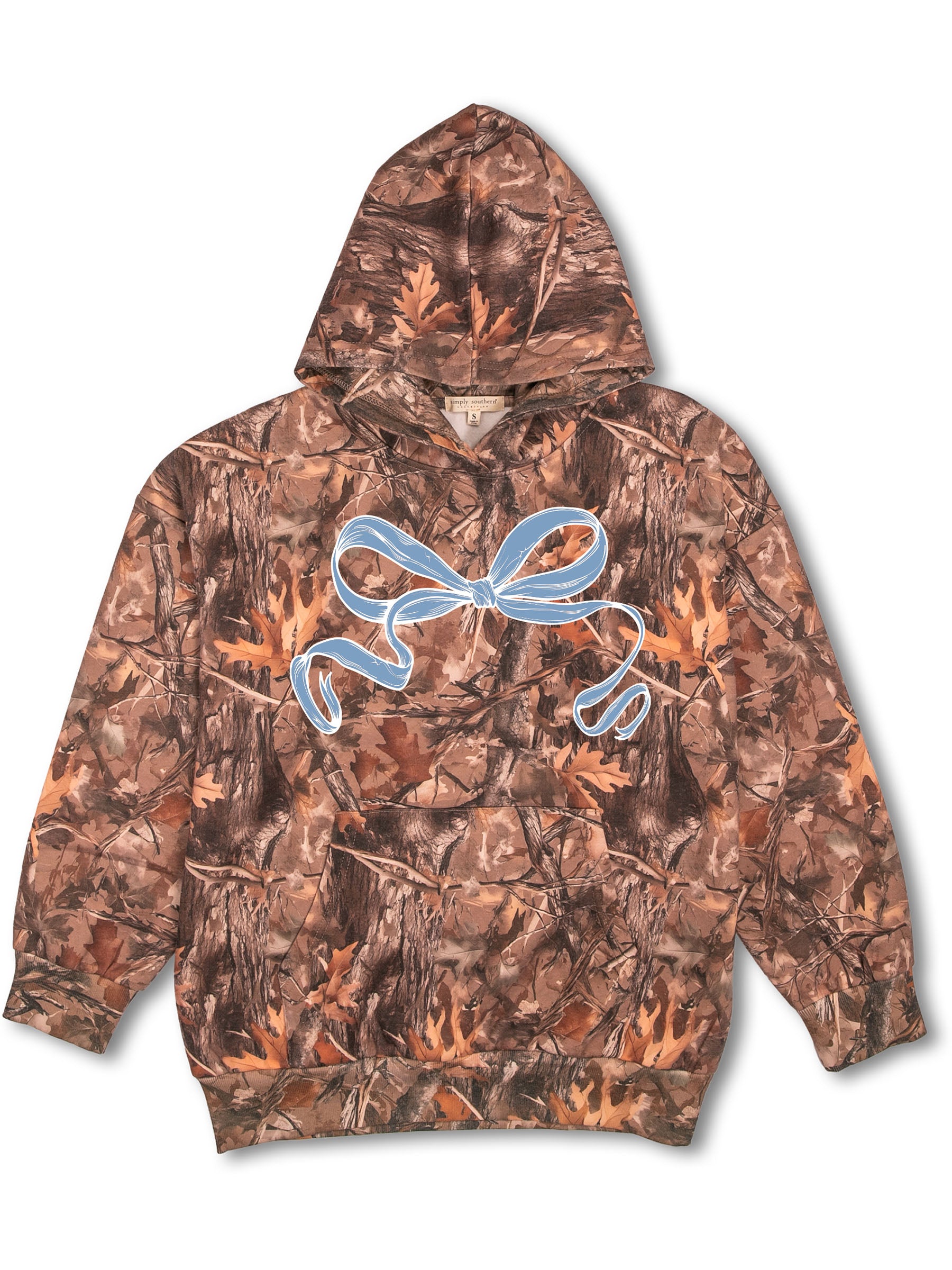 Simply Southern Dollar Camo Long Sleeve Hoodie - SimplyCuteTees