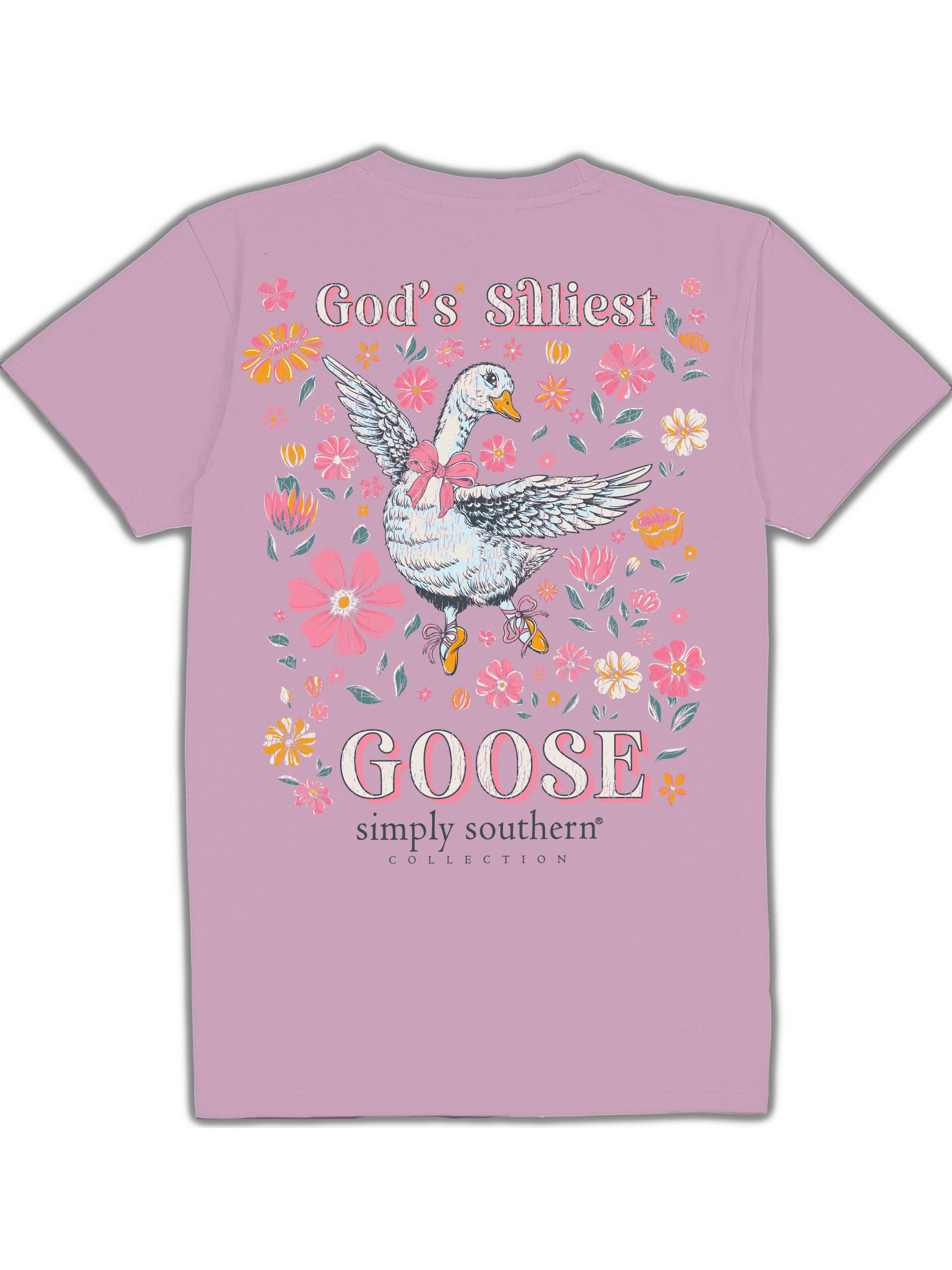 Simply Southern God's Silliest Goose T-Shirt - SimplyCuteTees