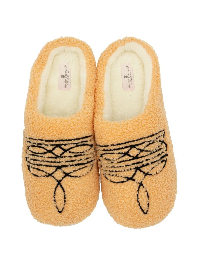 Simply Southern Preppy 0225 Pattern Super Soft Slippers - SimplyCuteTees