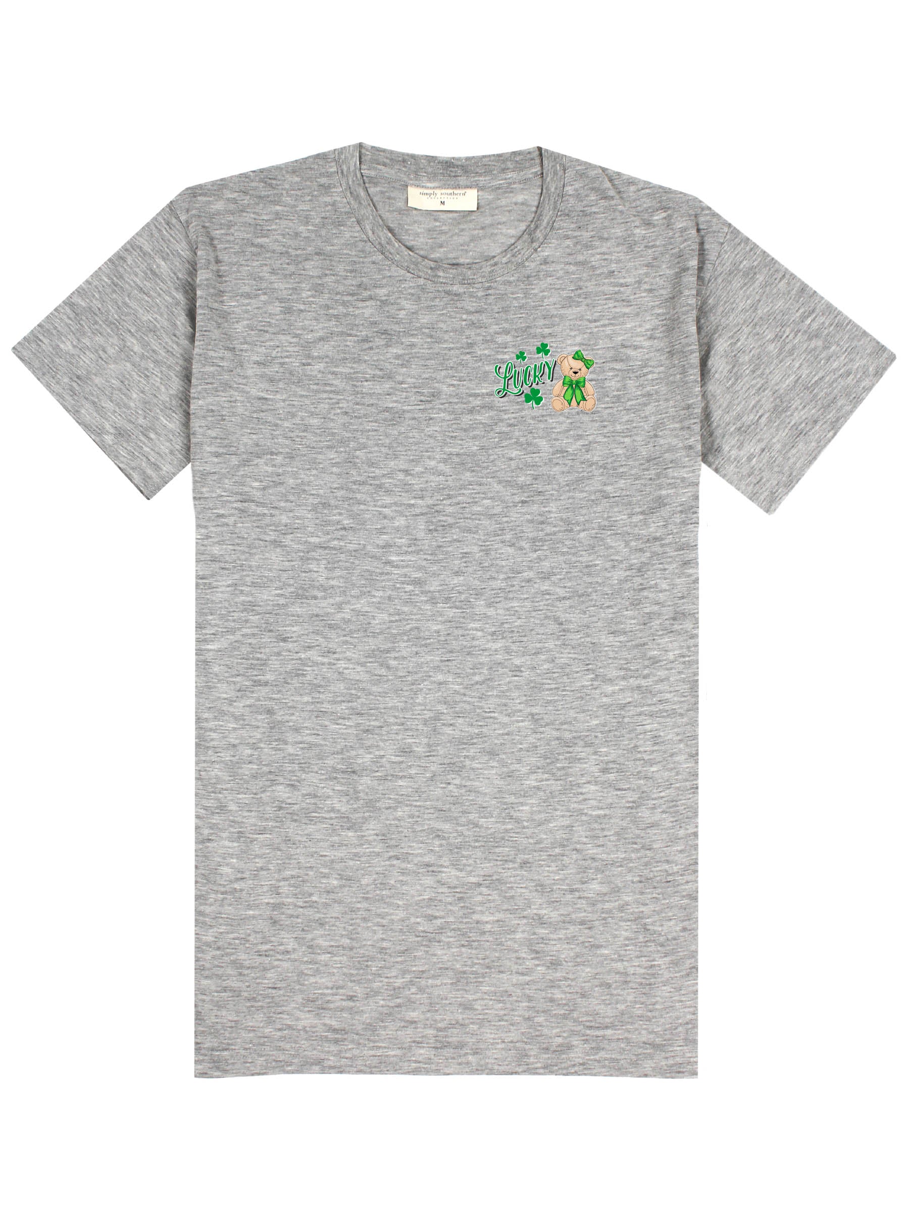 Simply Southern Lucky Teddy Irish T-Shirt - SimplyCuteTees