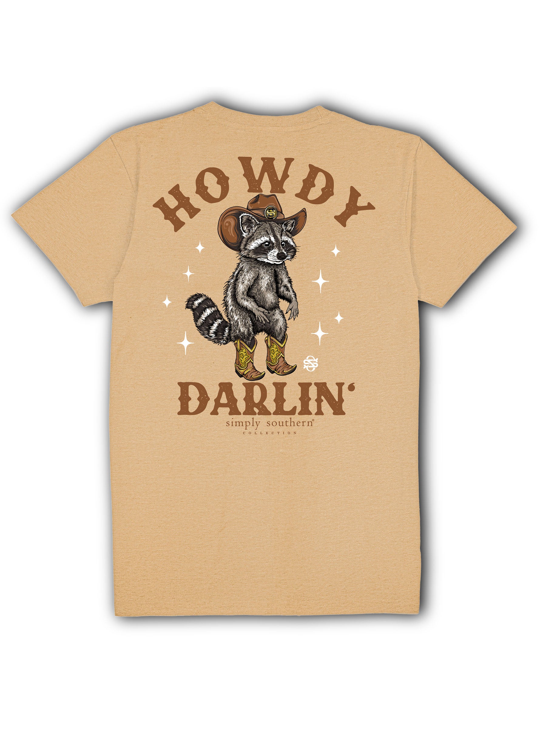 Simply Southern Howdy Raccoon T-Shirt - SimplyCuteTees