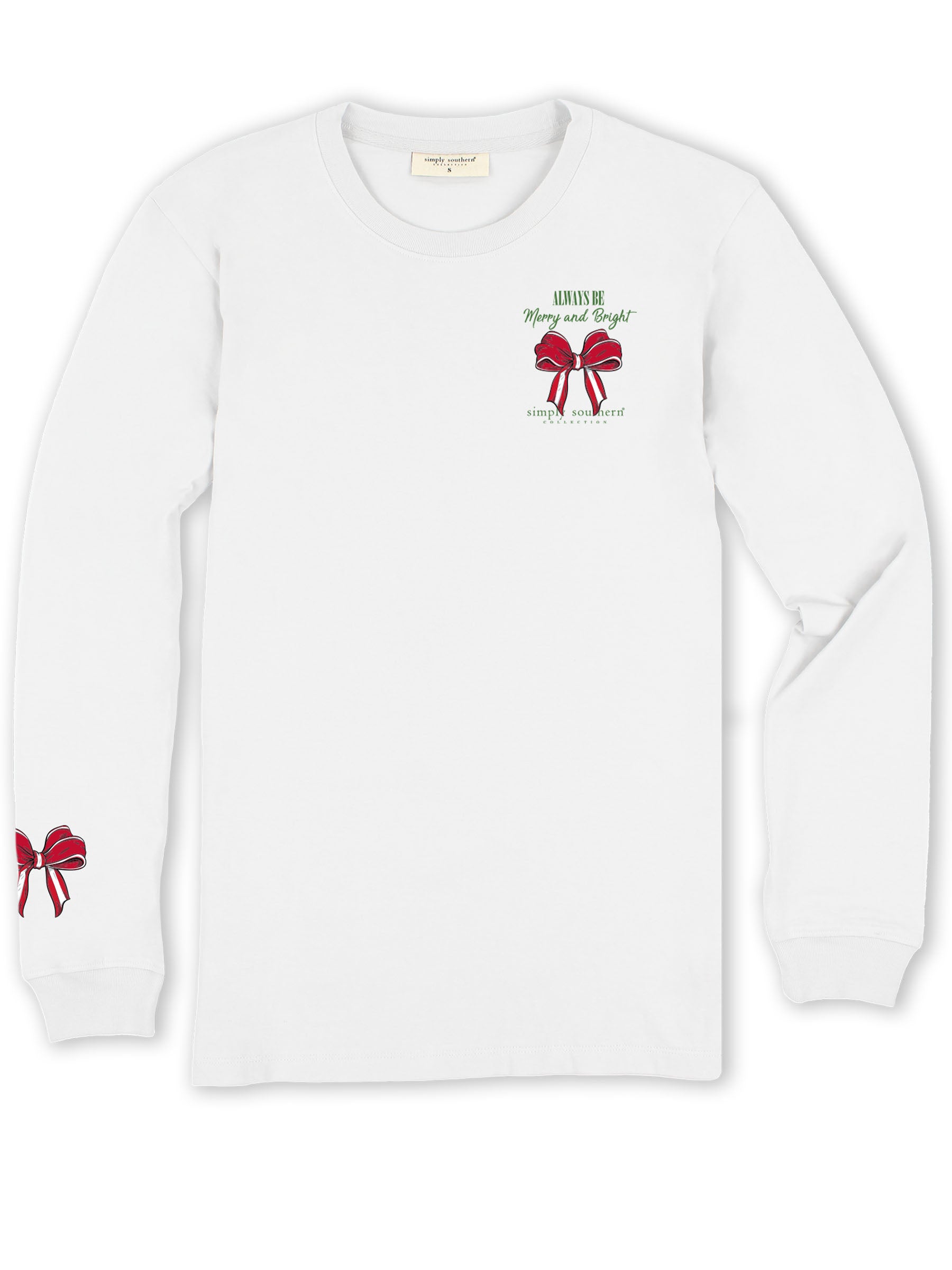 Simply Southern Merry Dog Christmas Long Sleeve T-Shirt
