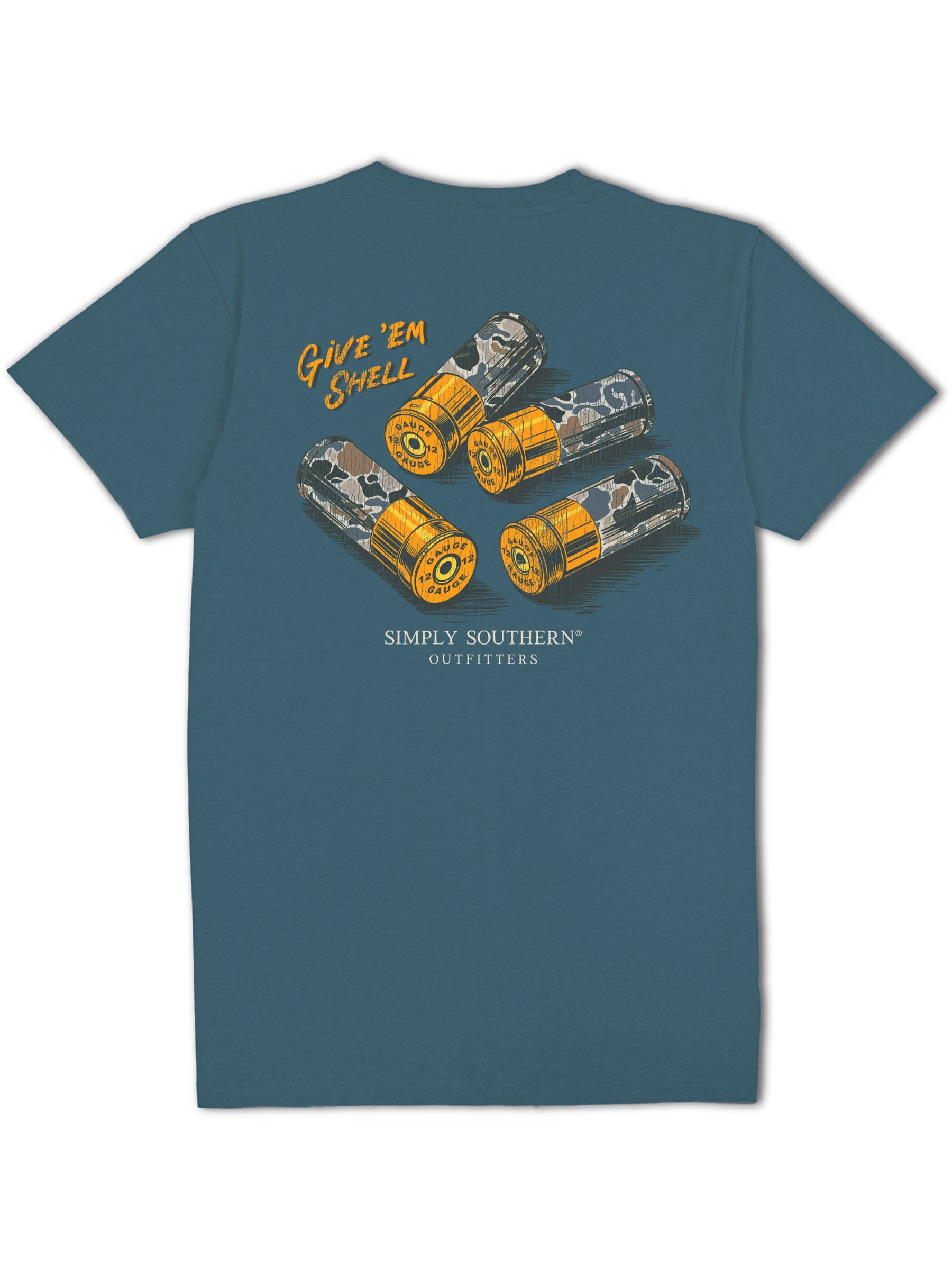 Simply Southern Camo Shells Unisex T-Shirt - SimplyCuteTees