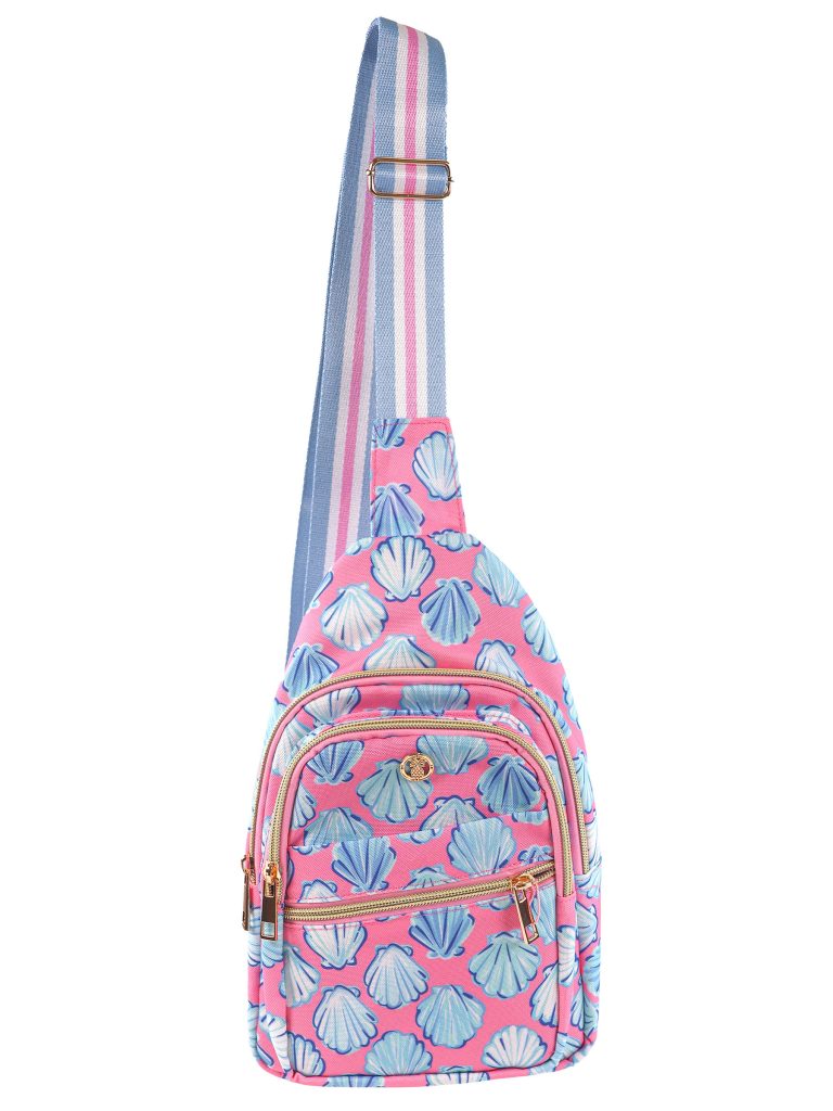 Simply Southern Preppy Patterns Sling Bag