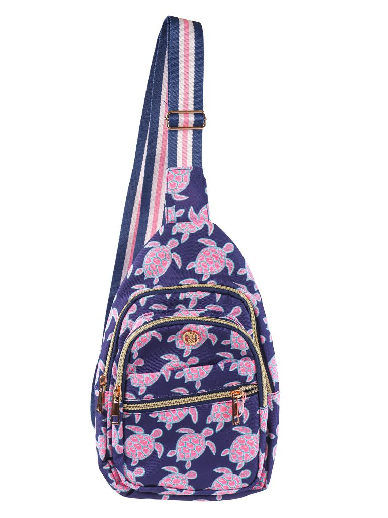 Simply Southern Preppy Patterns Sling Bag