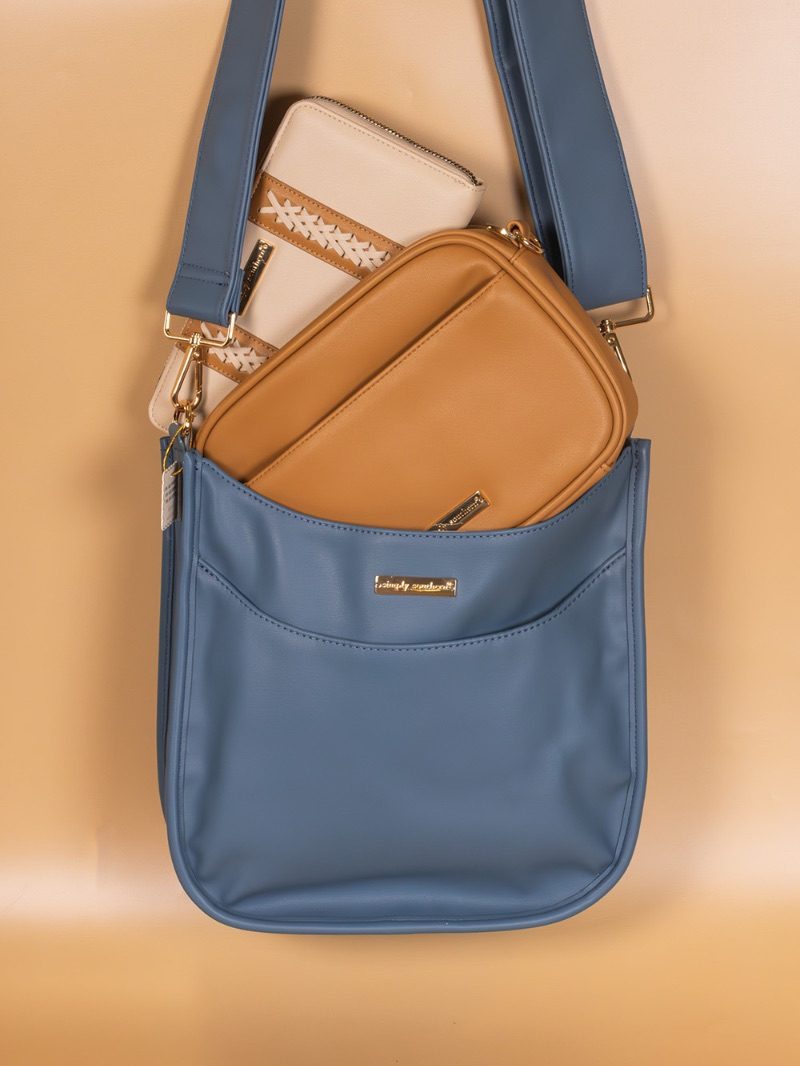 Simply Southern Classic Leather Malibu Cross Body Bag