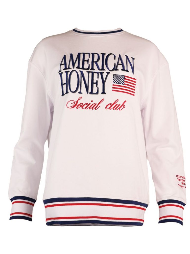 Simply Southern American Varsity Crew Sweatshirt
