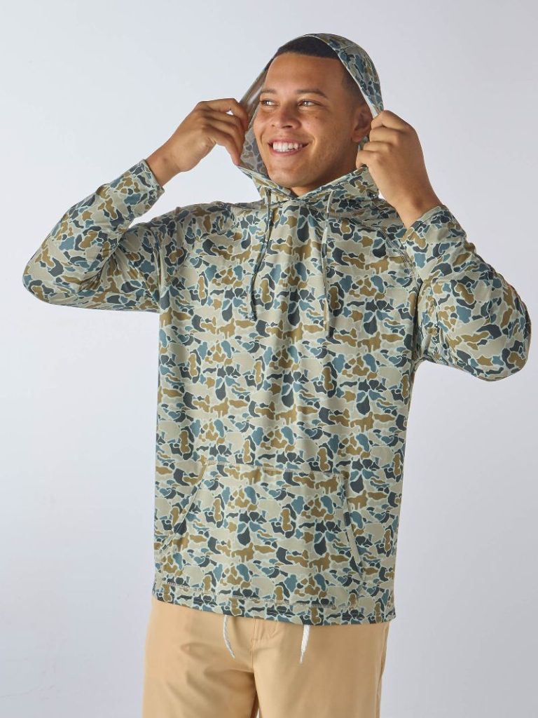 Simply Southern Tree Camo Sport Hoodie Unisex Long Sleeve T-Shirt - SimplyCuteTees