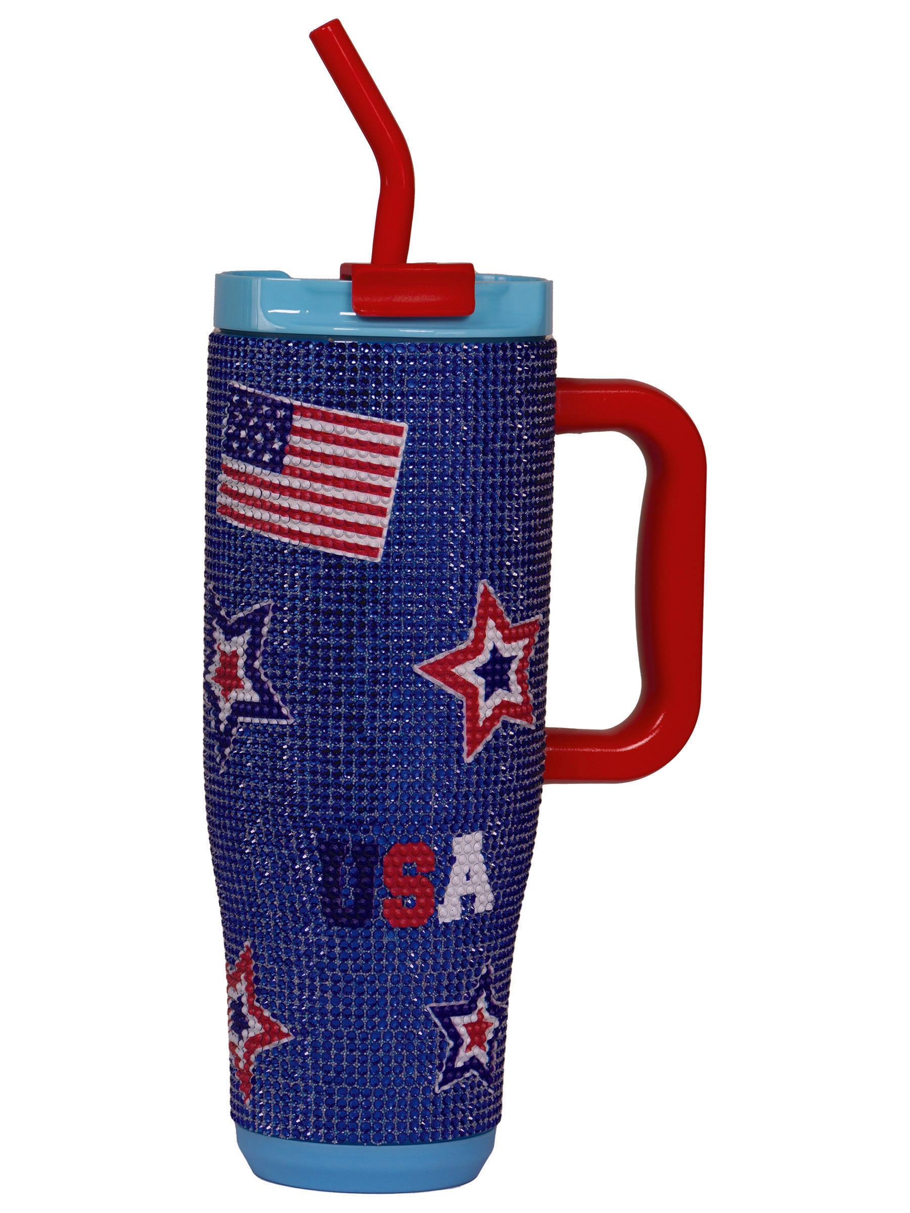 Simply Southern Preppy Patterns Tumbler 40 oz Cup With Straw - SimplyCuteTees