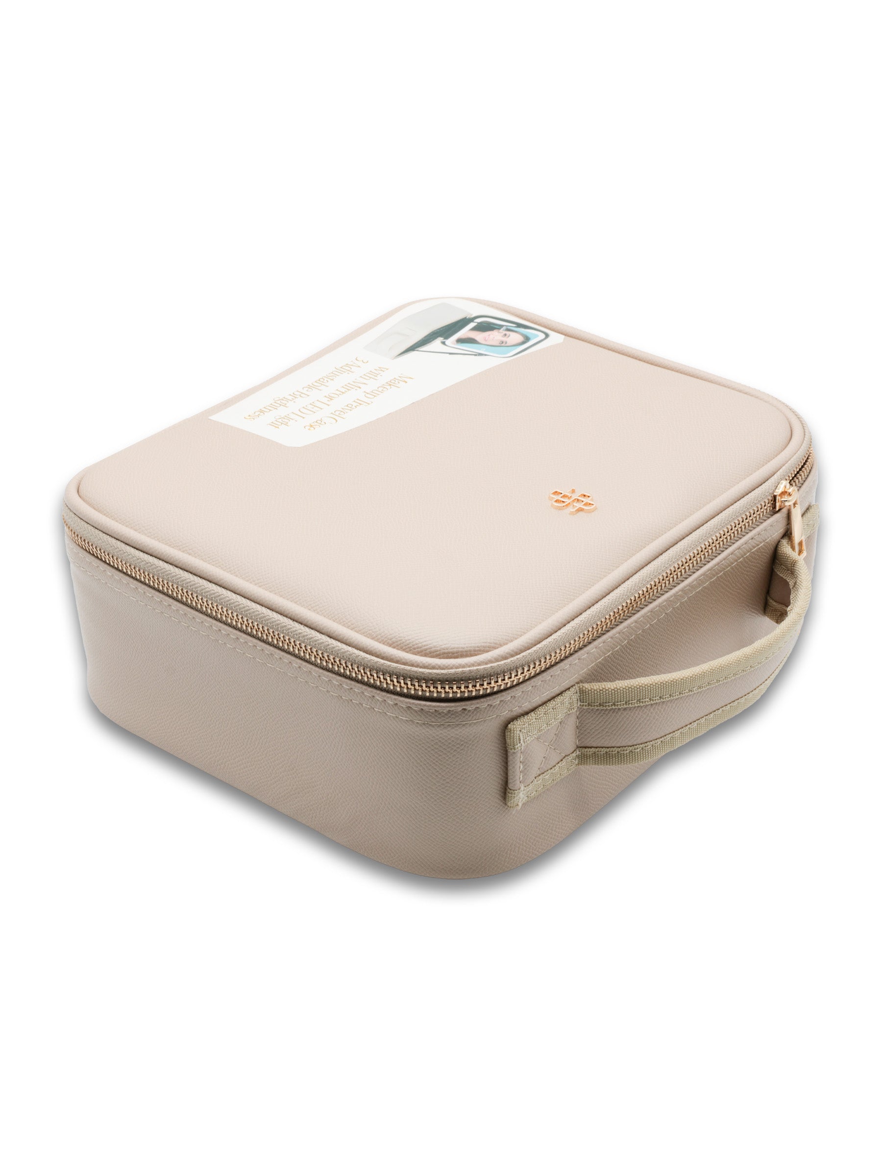 Simply Southern Leather Makeup Travel Case Bag With LED Mirror Light