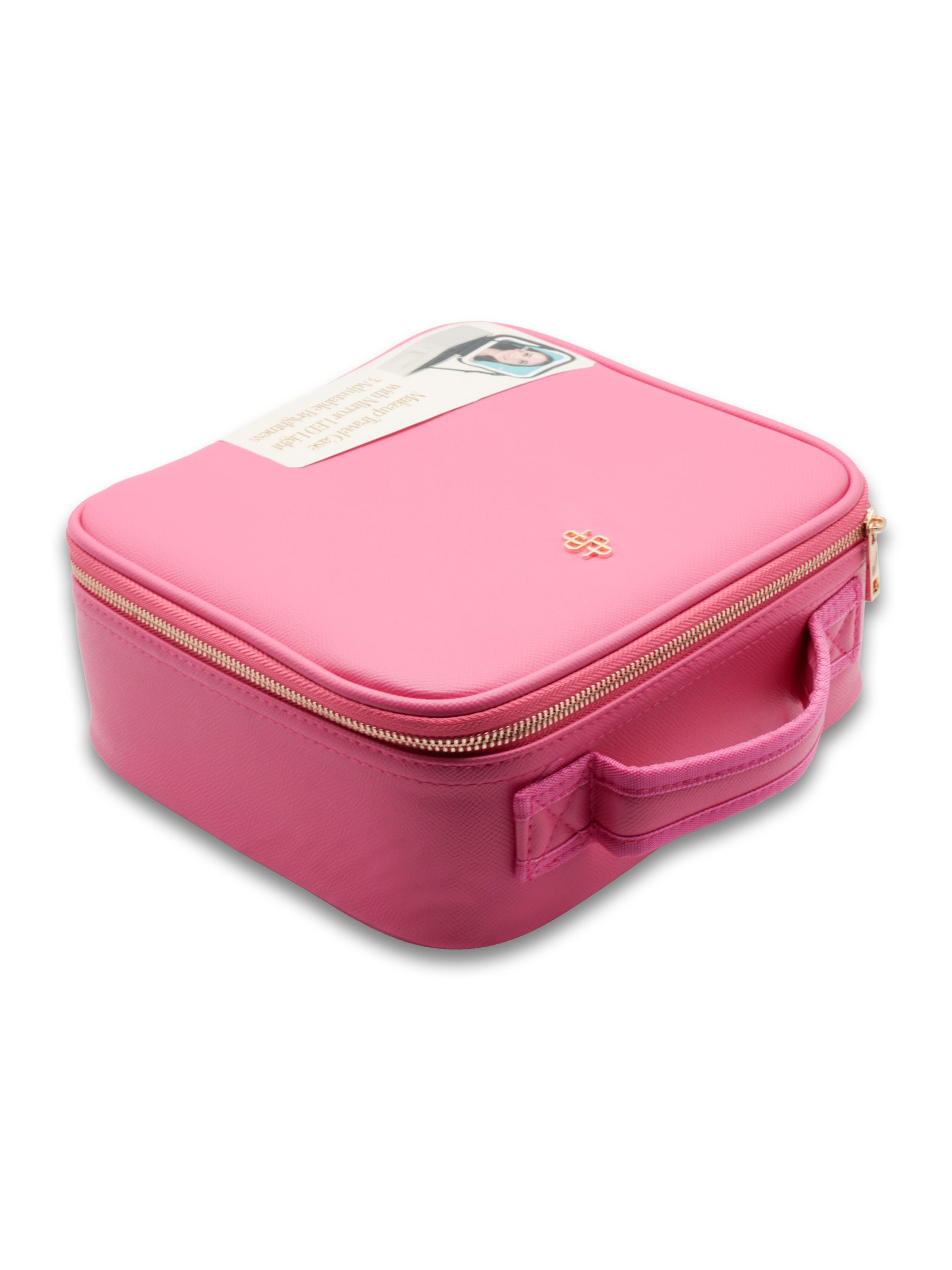 Simply Southern Leather Makeup Travel Case Bag With LED Mirror Light