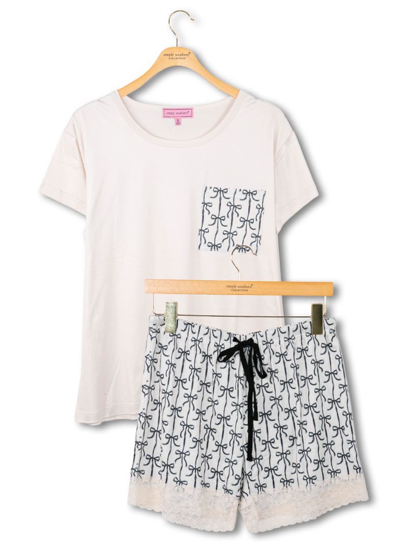 Simply Southern 0126 Soft T-Shirt &amp; Shorts Pj Set - SimplyCuteTees