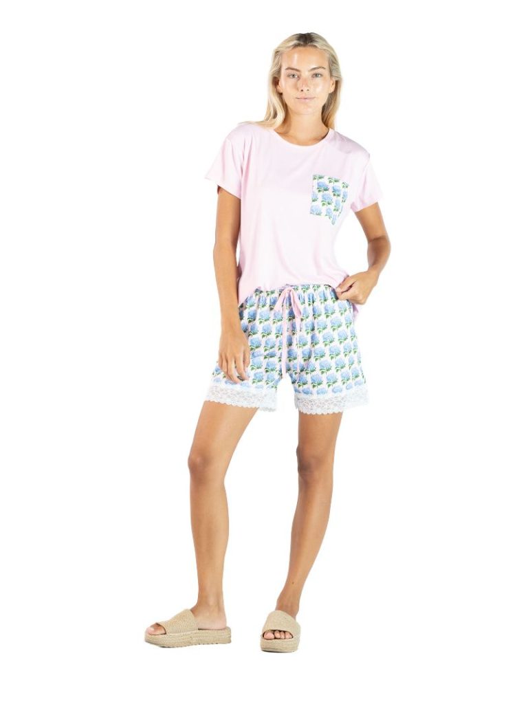 Simply Southern 0126 Soft T-Shirt &amp; Shorts Pj Set - SimplyCuteTees