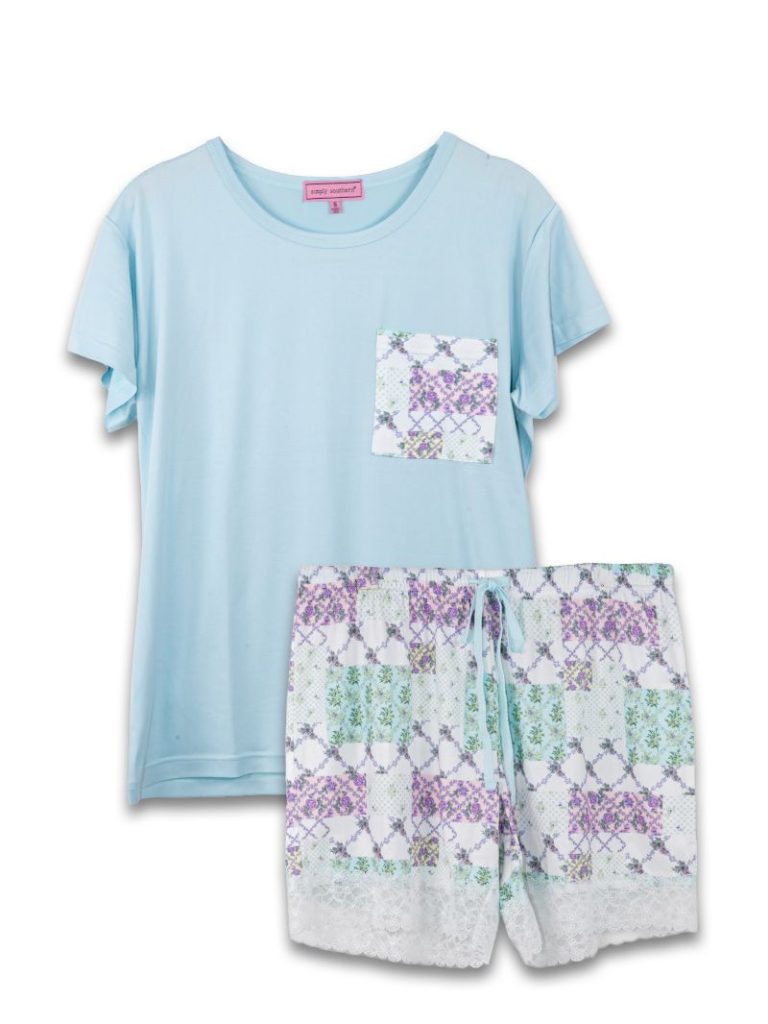 Simply Southern 0126 Soft T-Shirt &amp; Shorts Pj Set - SimplyCuteTees
