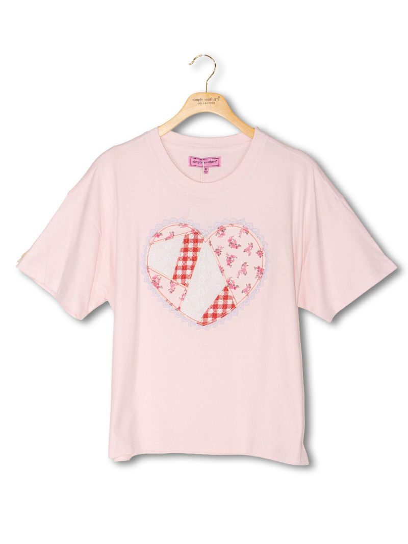 Simply Southern Xoxo Love Heart T-Shirt - SimplyCuteTees