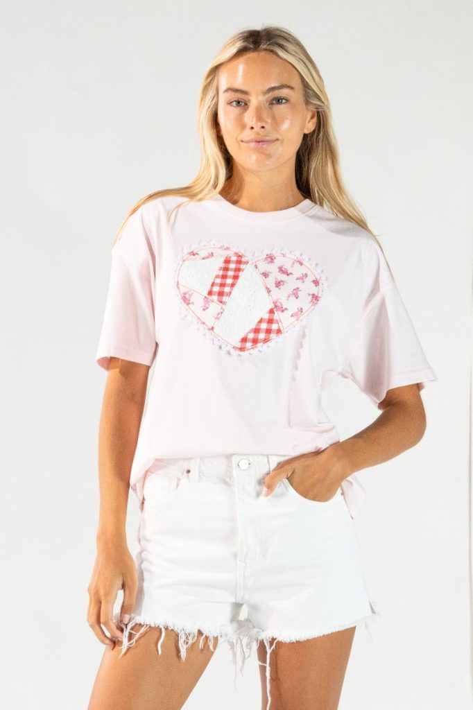 Simply Southern Xoxo Love Heart T-Shirt - SimplyCuteTees