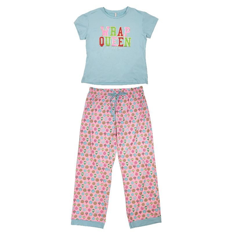 Simply Southern Wrap Queen PJ Pants &amp; T-Shirt Set