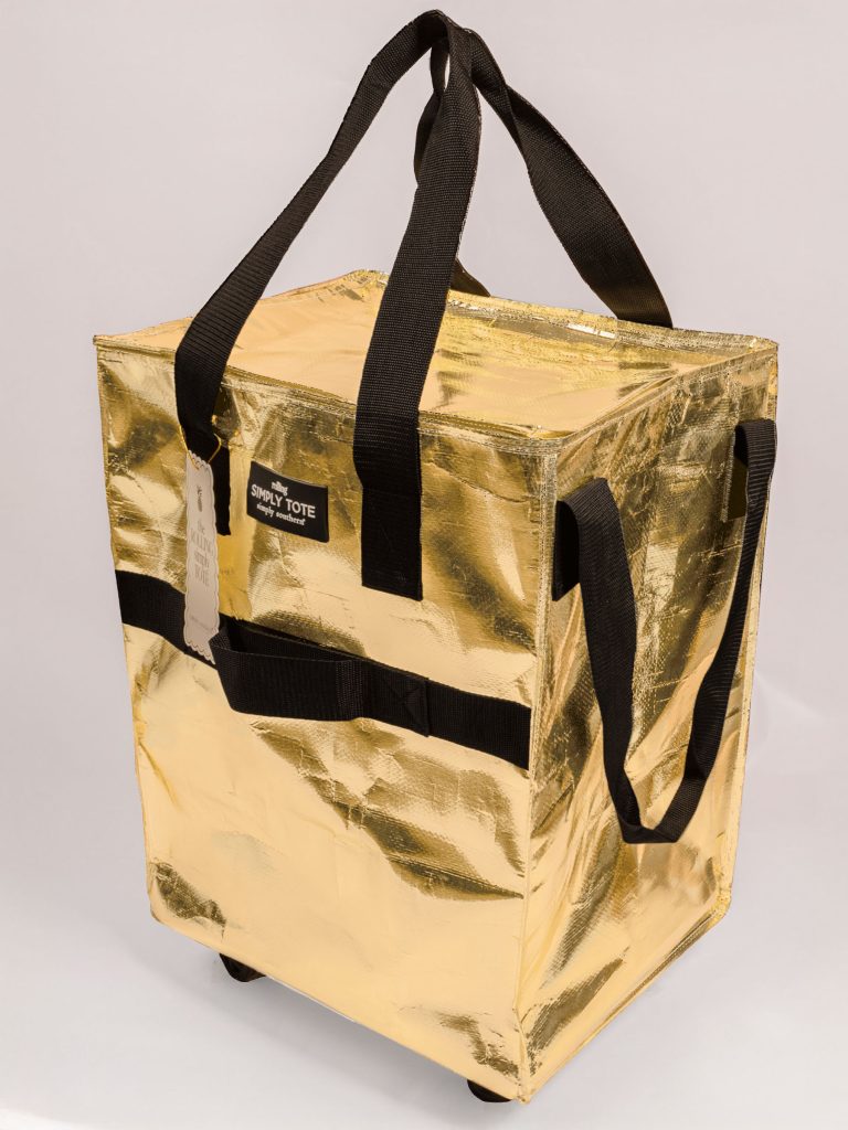 Simply Southern Solid Large Rolling Tote Bag - SimplyCuteTees