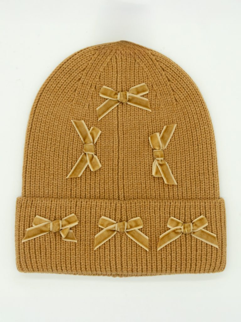 Simply Southern 0225 Preppy Solid COQUETTE Beanie Hat