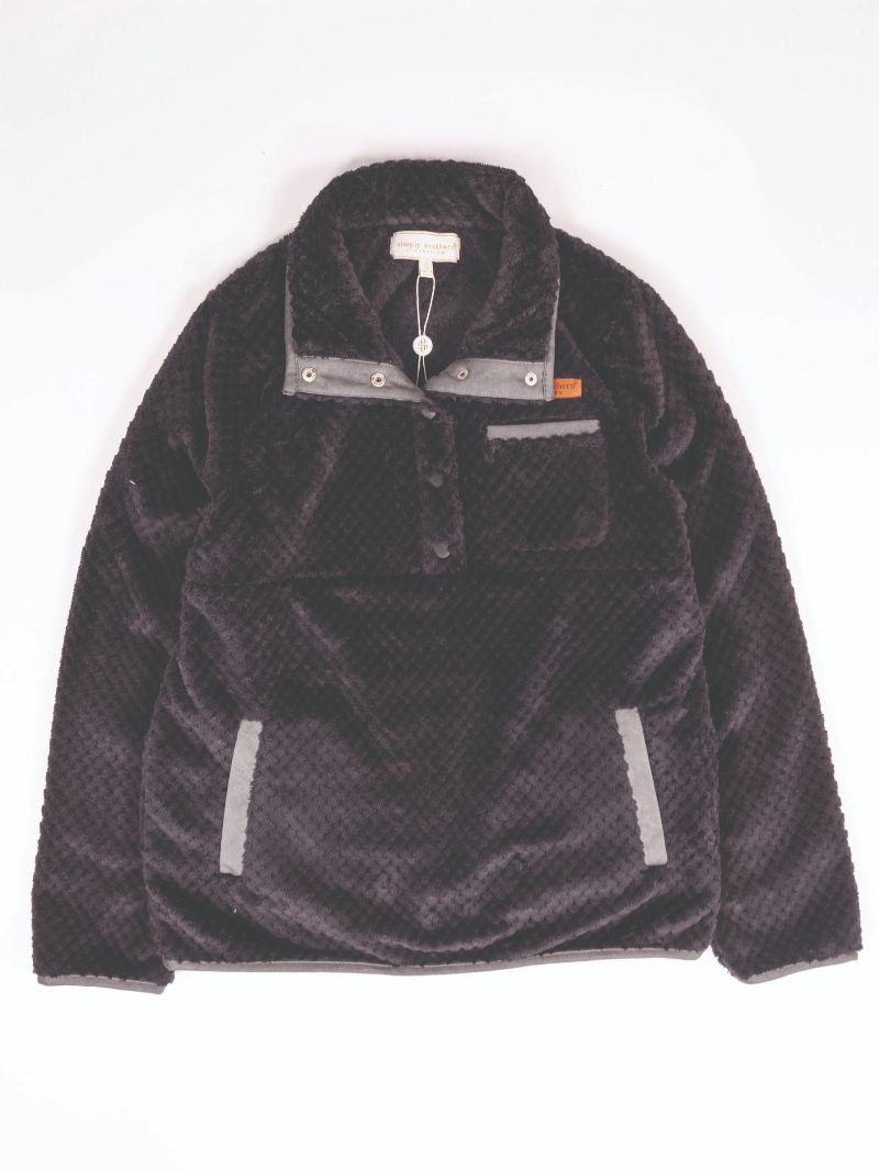 Simply Southern 0225 Long Sleeve Soft Sherpa Pullover Sweatshirt - SimplyCuteTees
