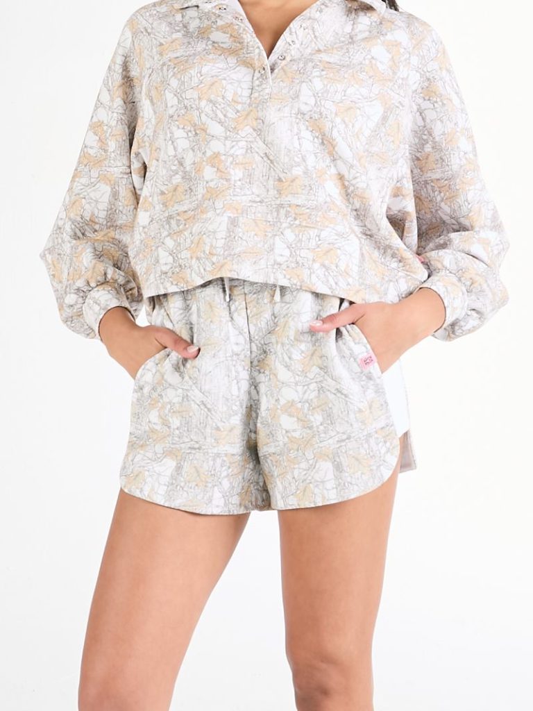 Simply Southern Camo Contrast Lounge Shorts - SimplyCuteTees