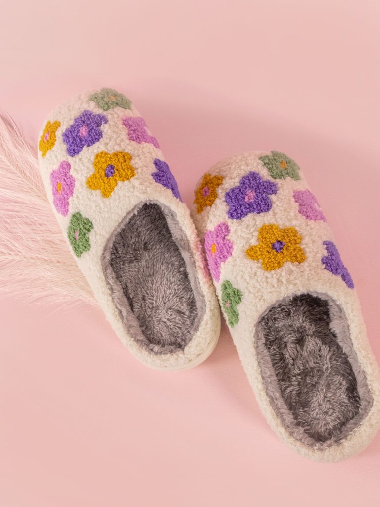 Simply Southern Preppy 0225 Pattern Super Soft Slippers - SimplyCuteTees