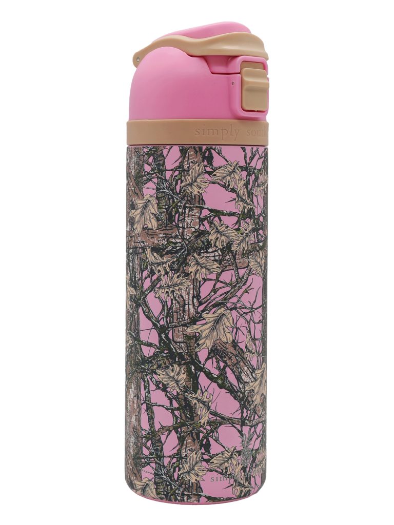 Simply Southern Preppy Patterns Tumbler 24 oz Water Bottle - SimplyCuteTees