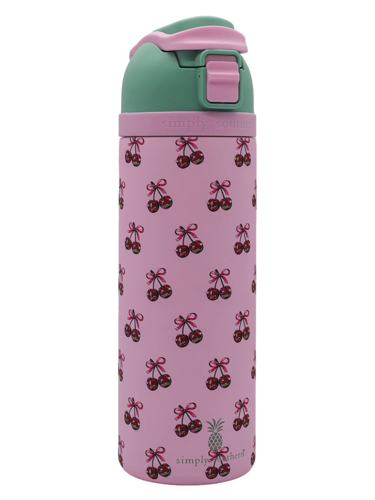 Simply Southern Preppy Patterns Tumbler 24 oz Water Bottle - SimplyCuteTees
