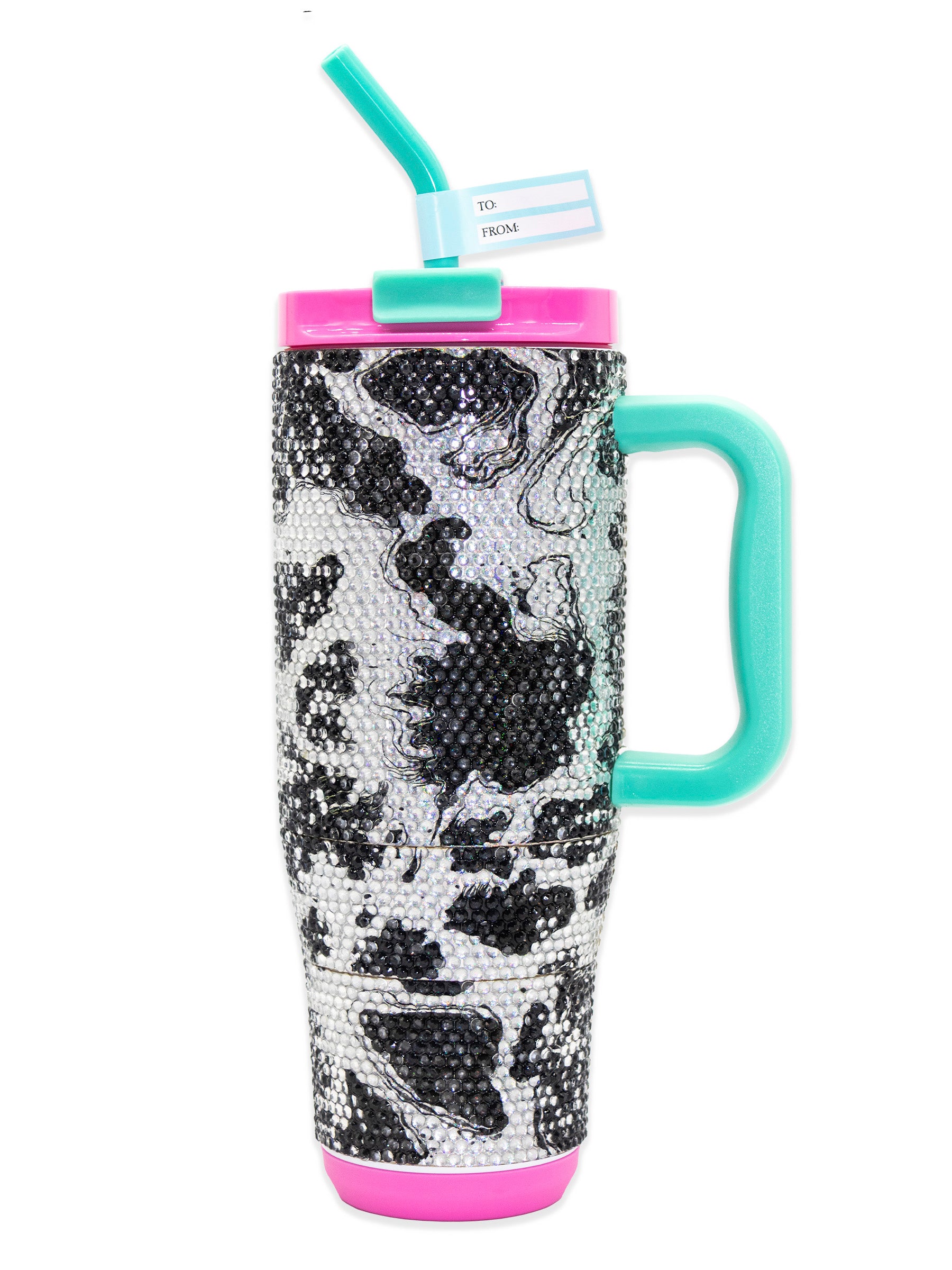 Simply Southern Preppy Patterns Tumbler 40 oz Cup With Straw - SimplyCuteTees