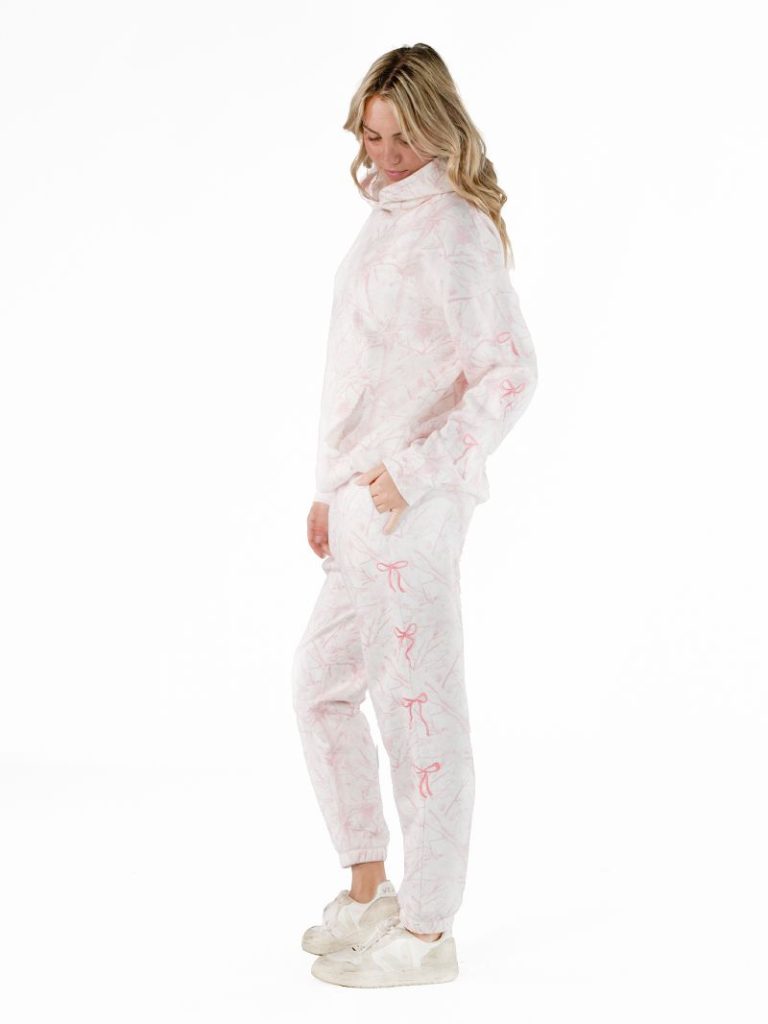 Simply Southern 0226 Pink Camo Alice Lounge Pants