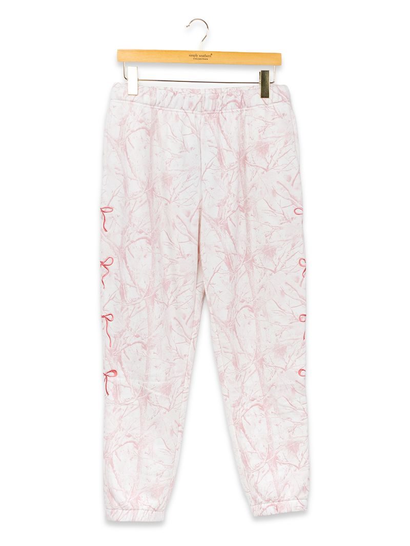 Simply Southern 0226 Pink Camo Alice Lounge Pants
