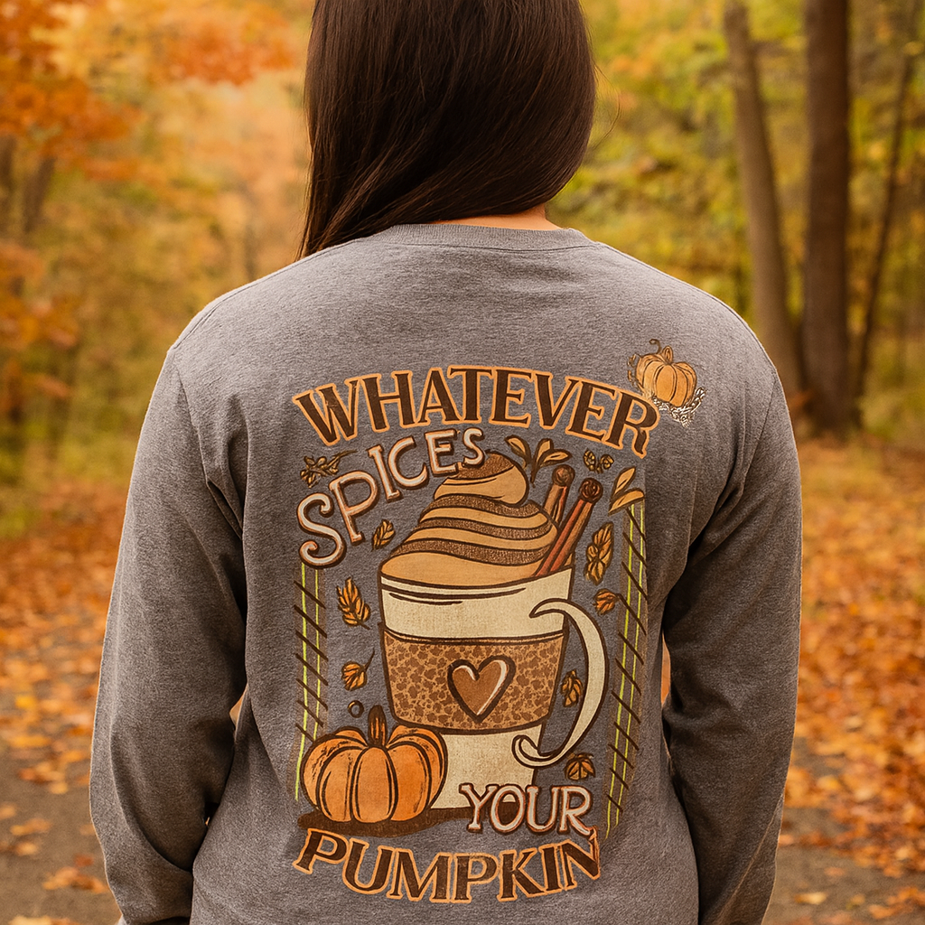 Girlie Girl Originals Spices Your Pumpkin Fall Long Sleeves T Shirt