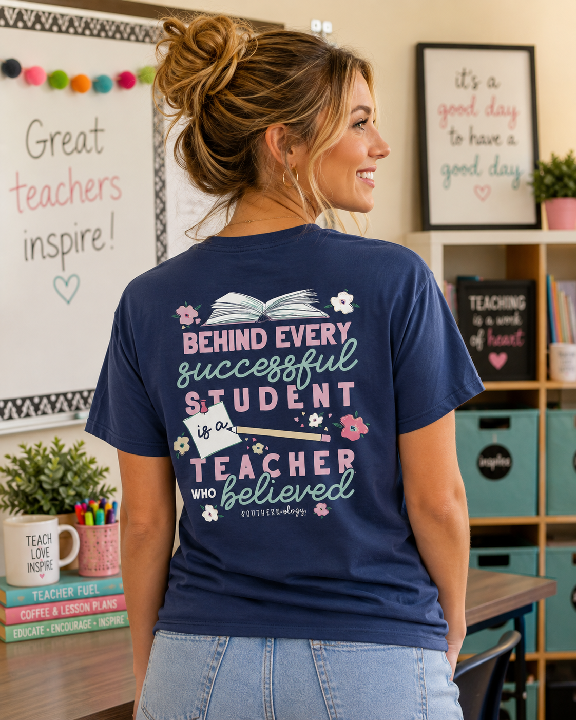Southernology Teaching Success Comfort Colors T-Shirt