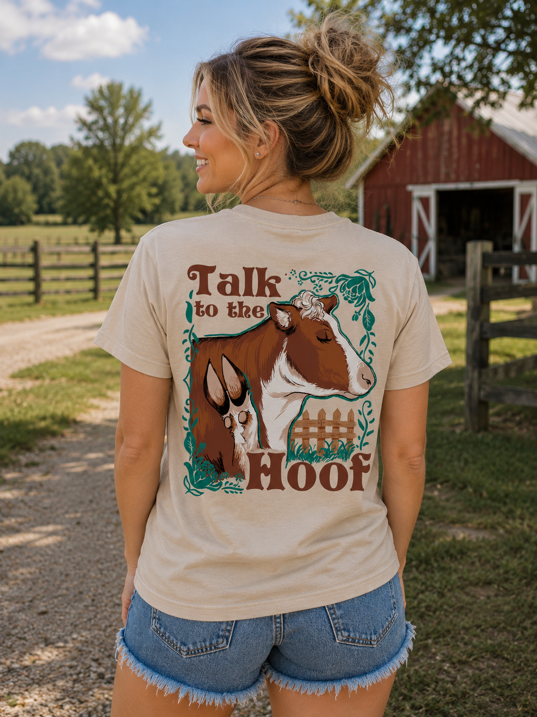 Southern Attitude Talk to the Hoof T-Shirt