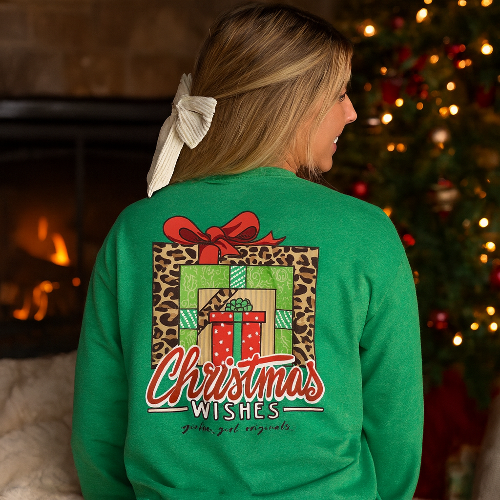 Girlie Girl Originals Christmas Wishes Long Sleeve T-Shirt