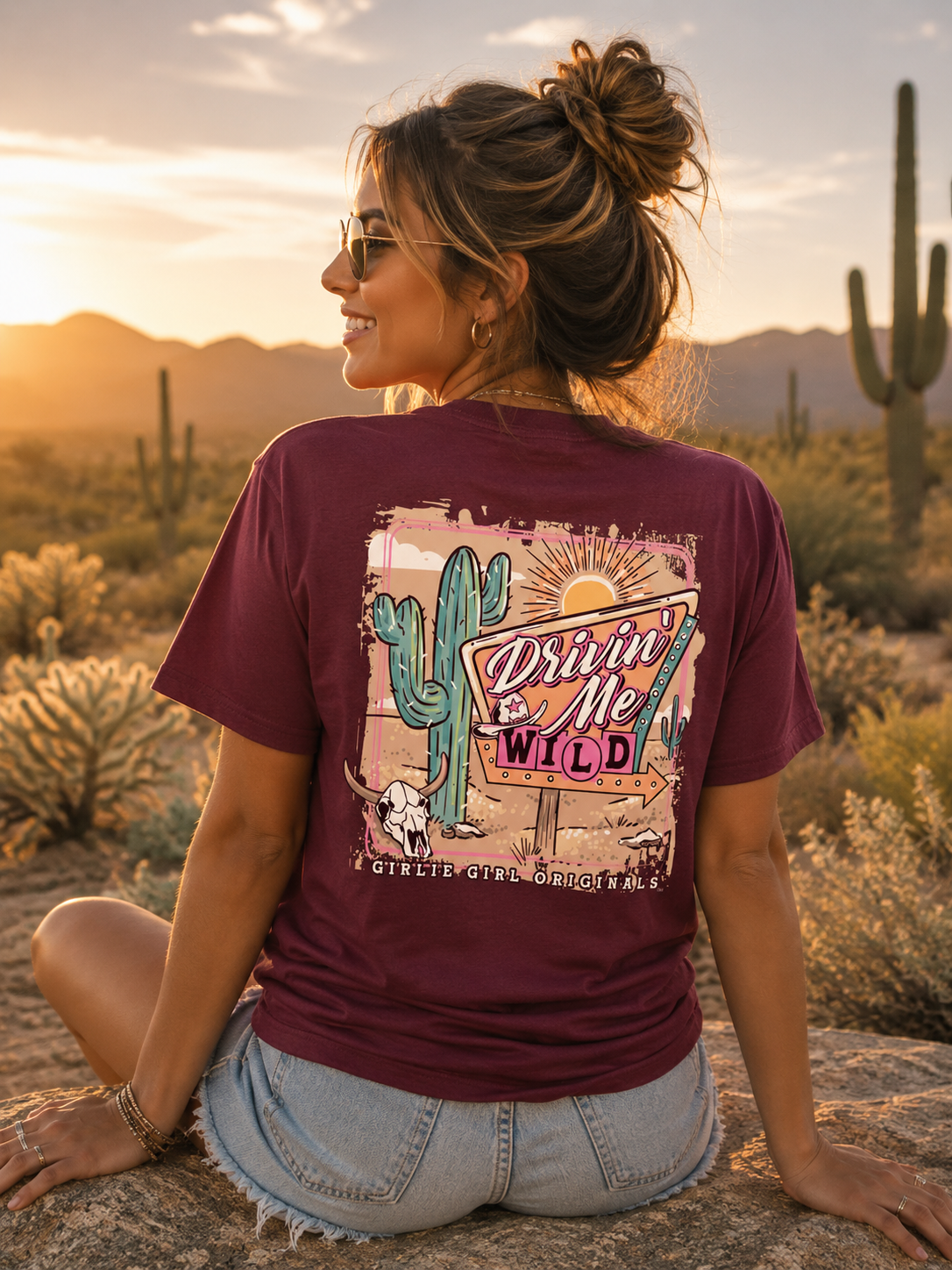 Girlie Girl Originals Drivin Me Wild T-Shirt