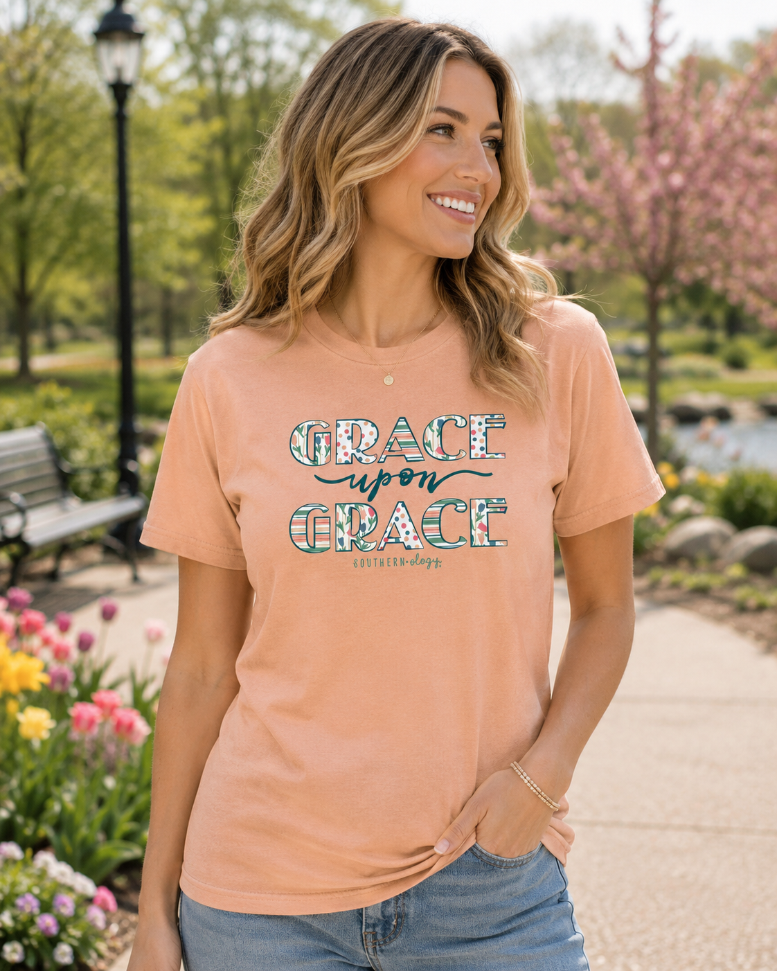 Southernology Grace Upon Grace Comfort Colors T-Shirt