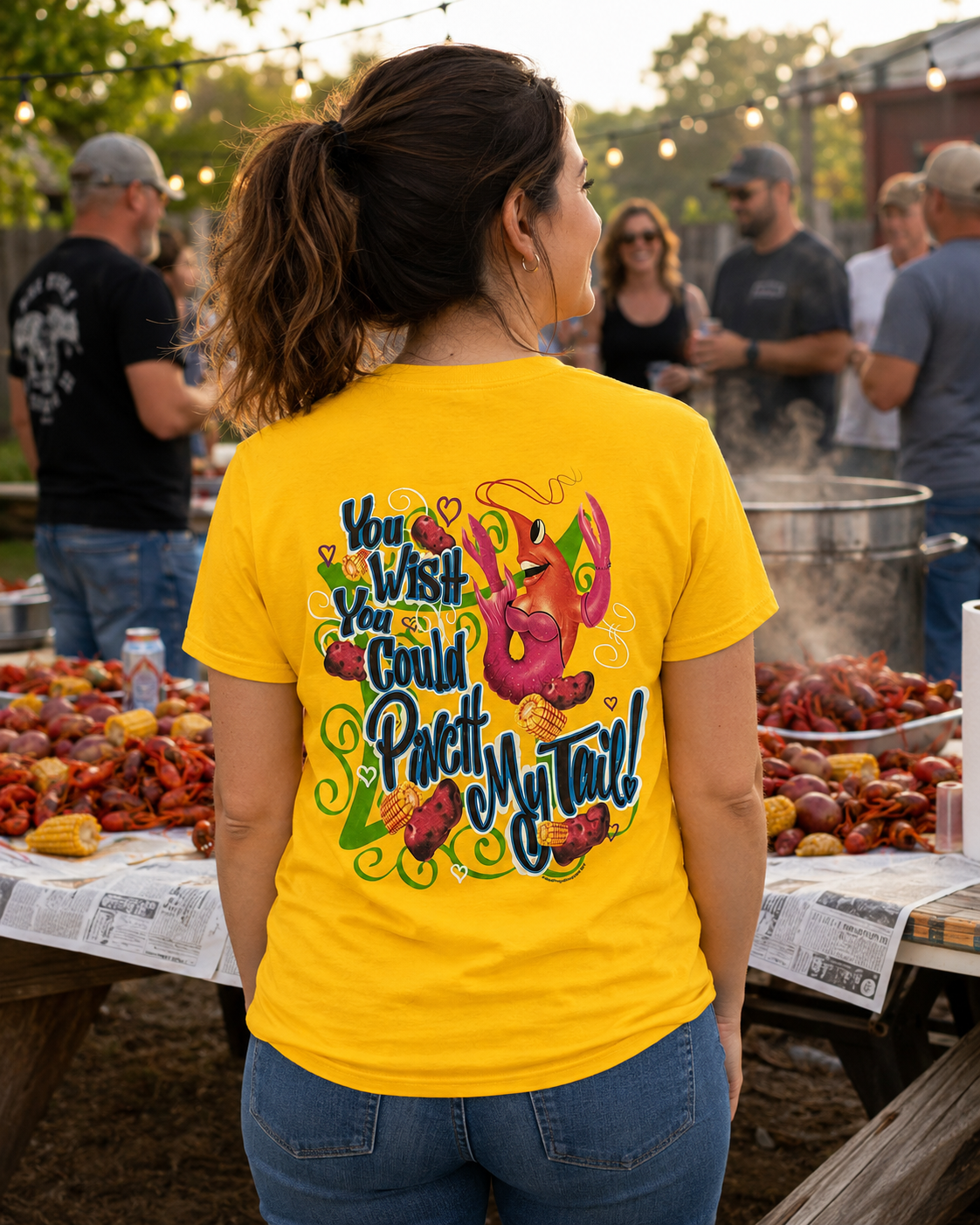 Sweet Thing Pinch My Tail Bright T Shirt