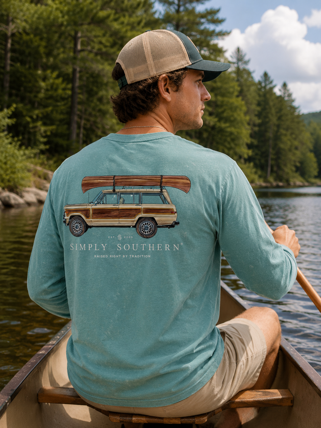 SALE Simply Southern Canoe Brook Unisex Long Sleeve T-Shirt