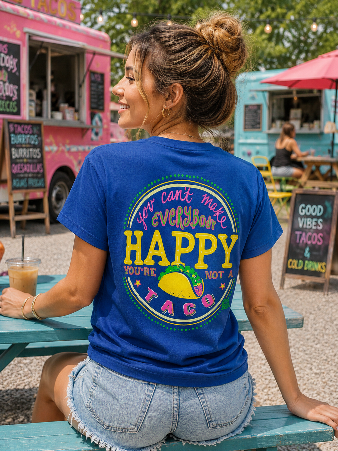 Girlie Girl Originals Happy Taco T-Shirt