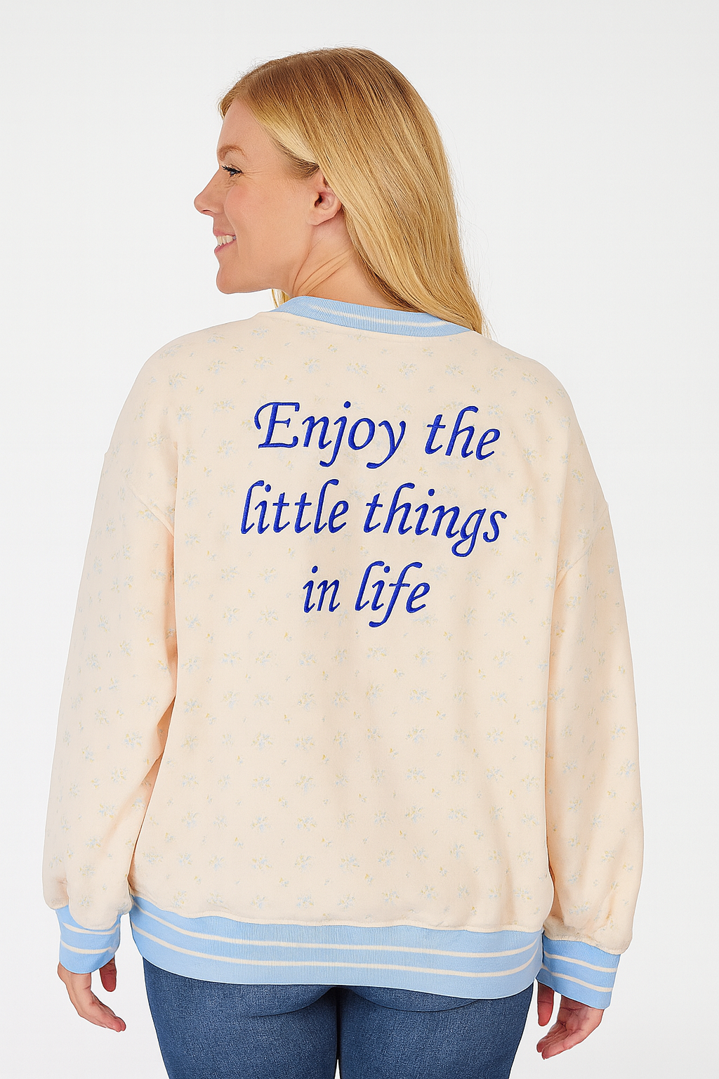 Simply Southern Enjoy Bow Crew Long Sleeve T-Shirt - SimplyCuteTees