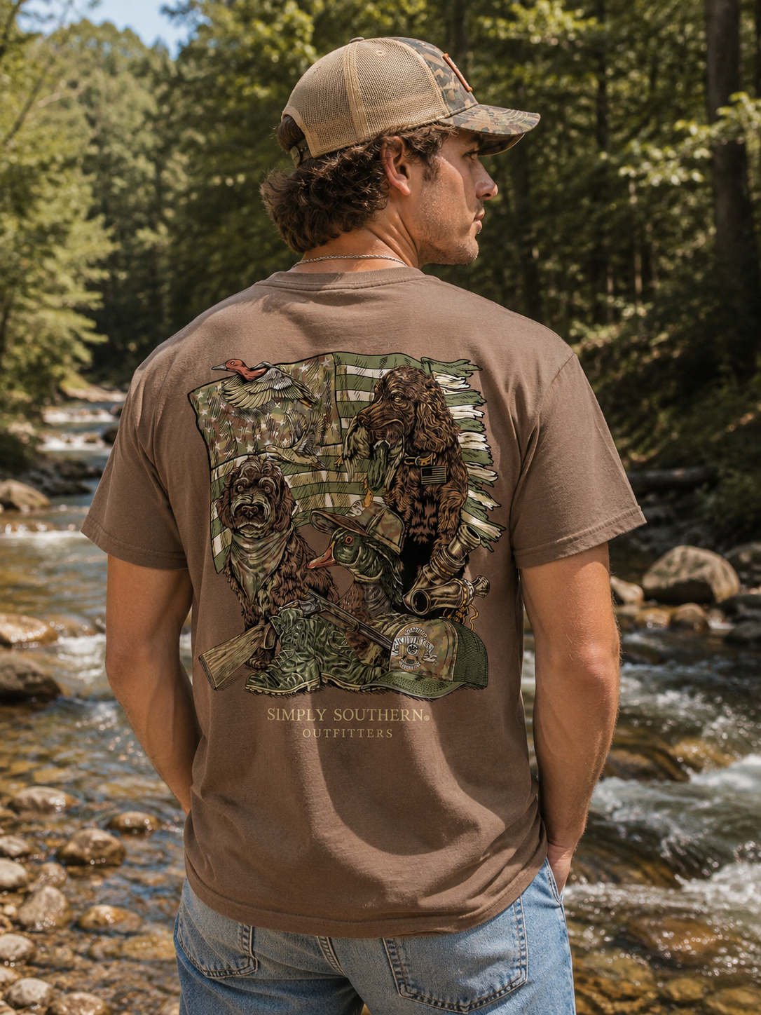 Simply Southern Outfitters USA Ready Mineral Washed Unisex T-Shirt