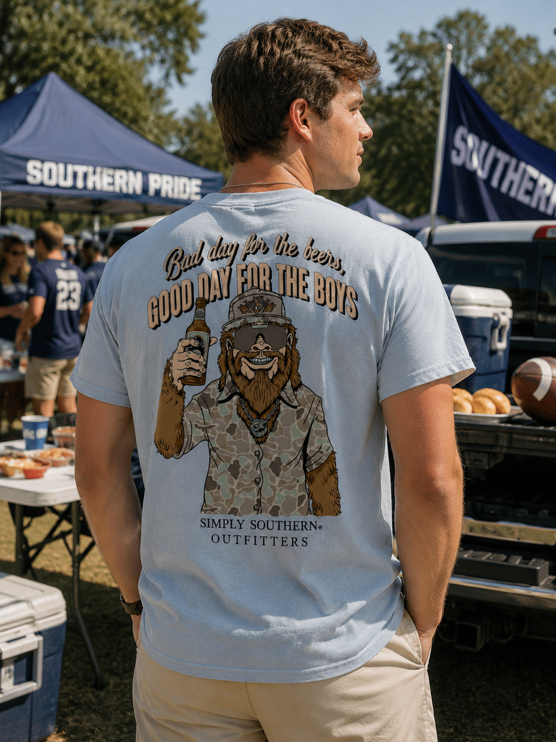 Simply Southern Outfitters Bigfoot Mineral Washed Unisex T-Shirt