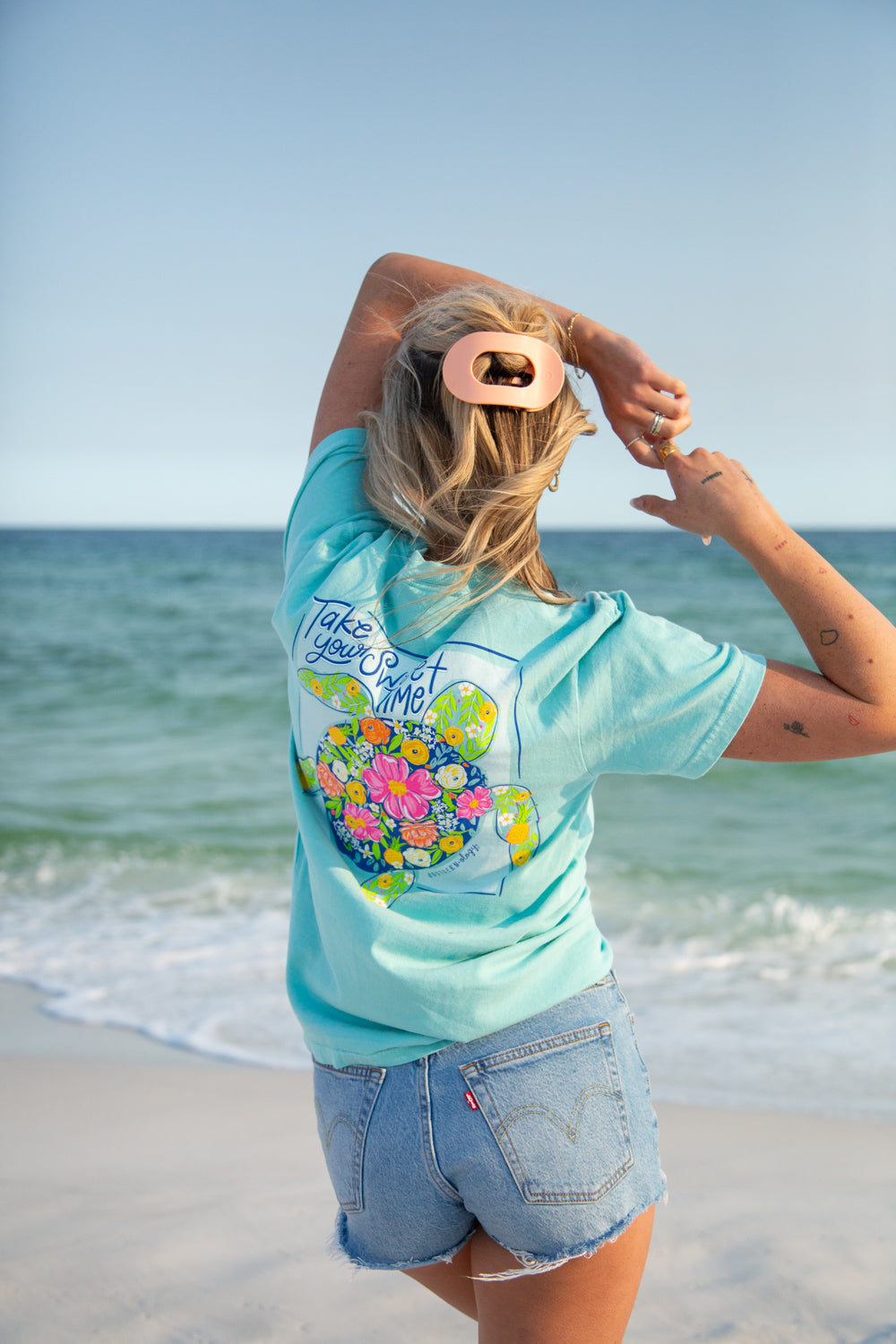 Southernology Sweet Time Turtle Comfort Colors T-Shirt