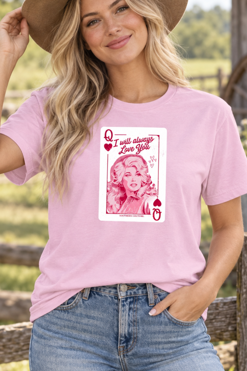 Southern Couture Soft Will Always Love You Dolly T-Shirt